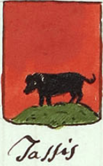 Coa fam ITA tassis BCUD 207.png