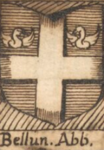 Coa rel ITA belluno abbate BCUD 1201.png