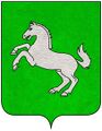 Cdi verde, al cavallo rampante d'argento