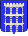 d'azzurro, all'acquedotto d'argento