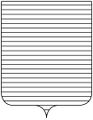 AZU - azzurro (linee orizzontali) (sistema convenzionale odierno) citato da Zangrius, 1600 - citato come AUR da Franquart, 1623 - citato come RUB da Butkens, 1626 - citato come RUB da Caramuel Lobkowitz, 1636 e 1639-1642 - citato da Pietrasanta, 1638 - citato come RUB da Gelenius, 1645 - citato da Segoing, 1654